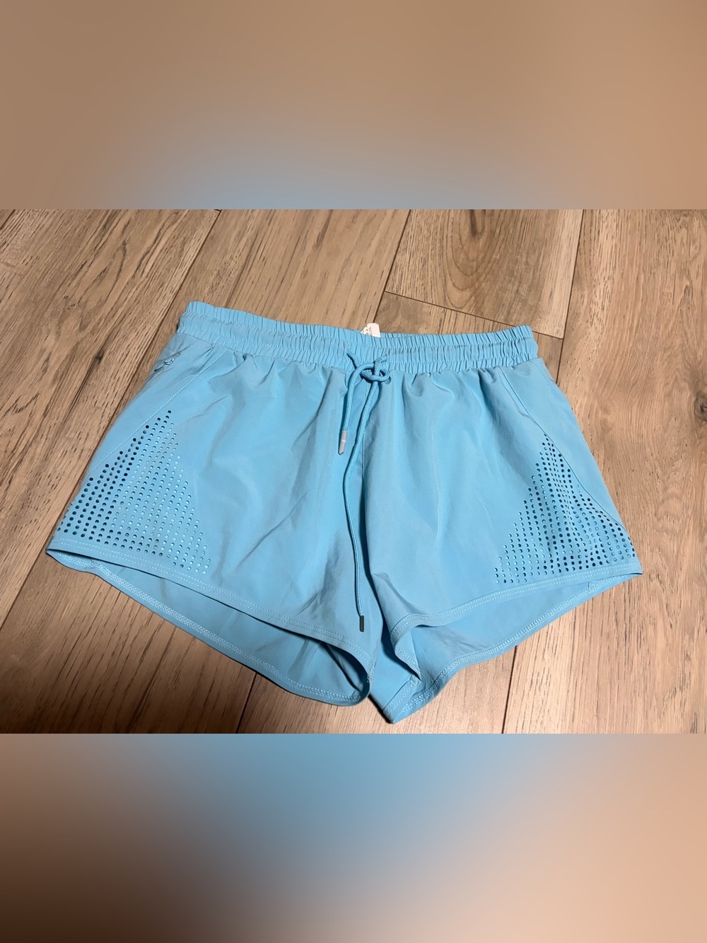 ZYIA Light Blue Athletic Shorts